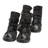 Elasto-Fit Dog Boots - Black